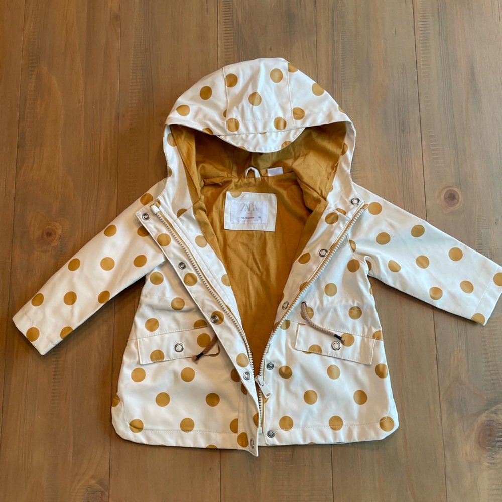 12-18 month toddler raincoat